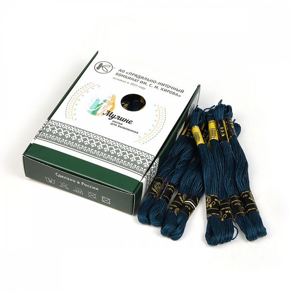 Мулине ПНК им.Кирова цв.2908, 24 мотка по 8 метров