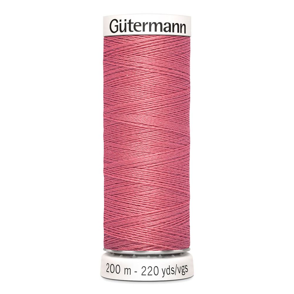 Нитки универсальные Gutermann Sew-all 100 (200 метров), 5 кат. | 984 кораллово-розовый