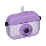 Бутылка пластиковая 400 мл, 16.8х6.4х12.3 см, №03 фиолетовый, Lol&Pop LLP-010