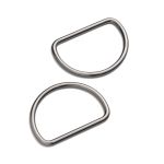 Полукольцо литое металл внутр. 40 мм (внешн. 45х34 мм), 2 шт, цв.оружейн.металл, Prym