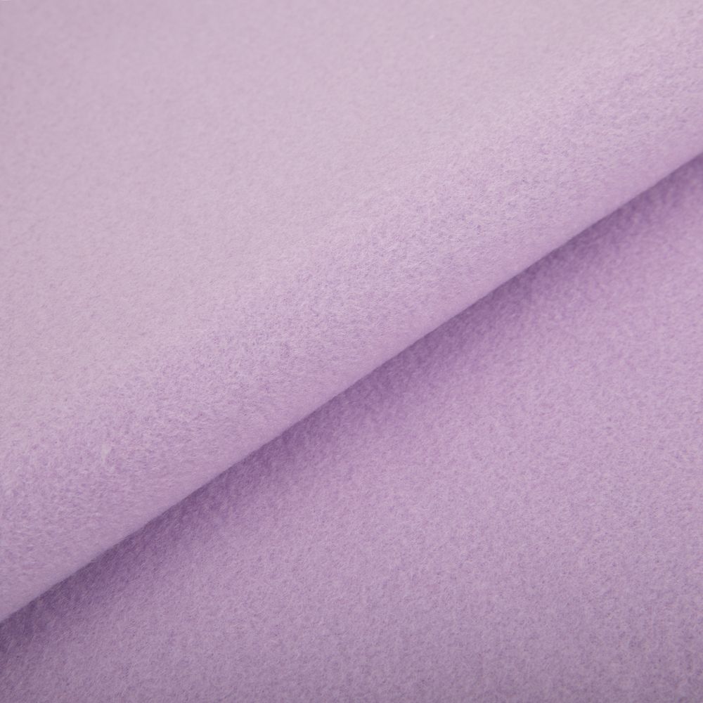 Флис 2-сторонний 280 г/м², 150х160±5 см, лаванда/lavender, Gamma FG-005N