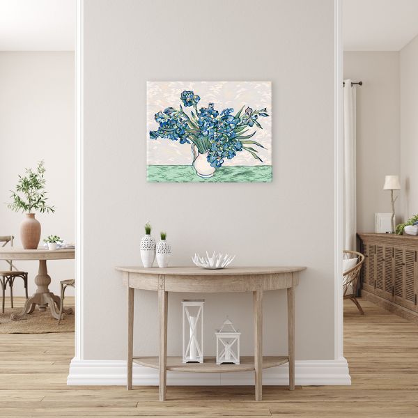 Картина по номерам Фрея, Винсент ван Гог, Ирисы, 50х40 см