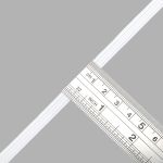 Резинка бельевая (стандартная) 8.0 мм / 100 метров, белый