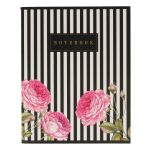 Тетрадь Ботаника A5 96 л. на скобе 60 г/м², 6 шт, клетка, SVT 960621 04 полоски, цветы, Светоч