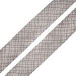 Лента атласная с рисунком Пересечение 45.0 мм / 3 метра, розовый, Globus