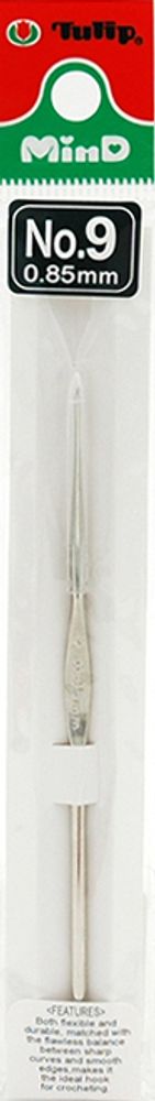Крючок для вязания Tulip MinD 0,85мм, TA-1036e