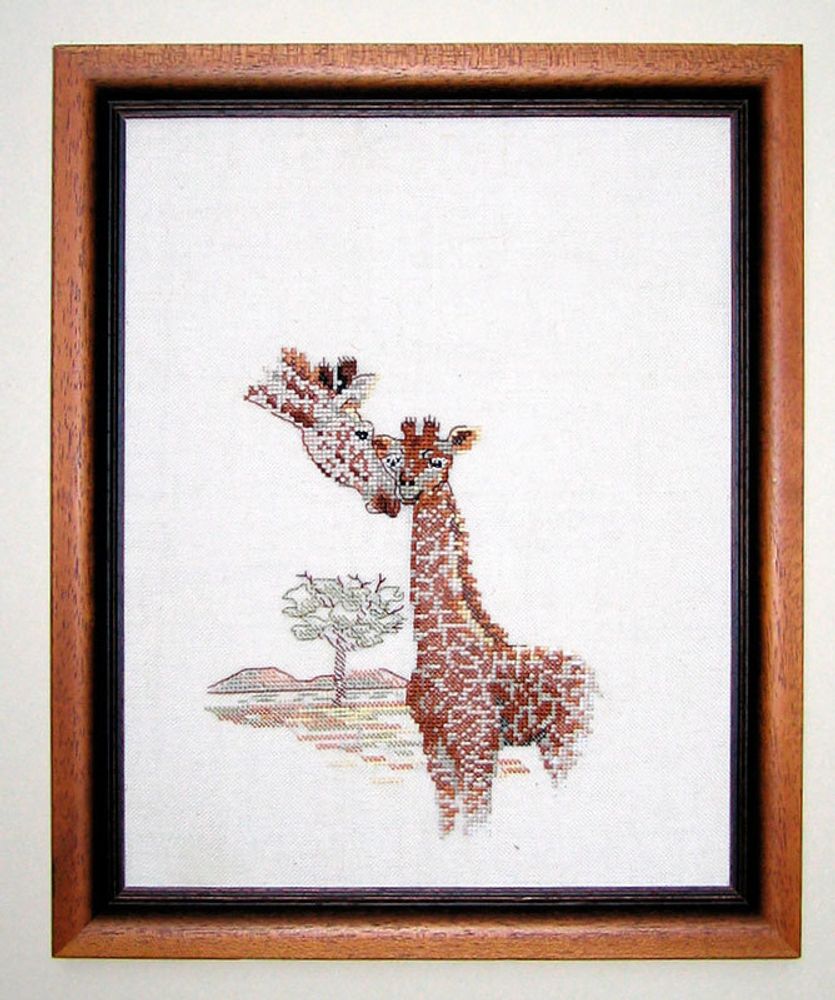 Oehlenschlager, Жирафы, 27х33 см