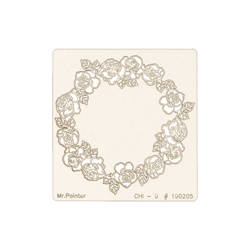 Чипборд 9.5х10 см, 1 шт, 190205 Чайная роза, Mr.Painter CHI-9