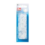 Кнопки ColorSnaps круг 12,4мм прозрачный матовый 30 шт, Prym