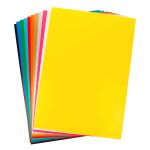 Картон цветной (золото и серебро), односторонний, мелованный A4 20х28.3 см, 12 л. 12 цв, Лео LPCB-07