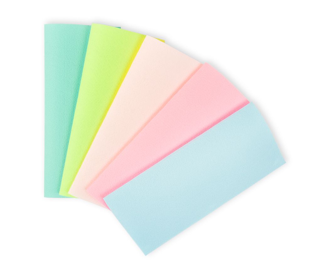 Фетр листовой жесткий 1.2 мм, 27х30 см, 5 шт, Наш малыш, Gamma FKS12-27/30