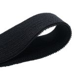 Резинка для подтяжек (помочная) 35.0 мм / 25 метров, ≈31 г/м, черный