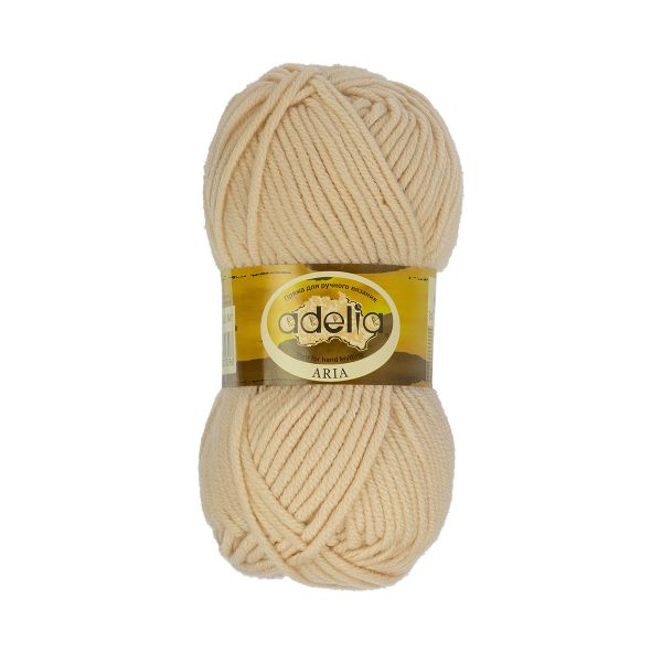 Пряжа Adelia Aria / уп.5 мот. по 100г, 100м, 11 св.бежевый