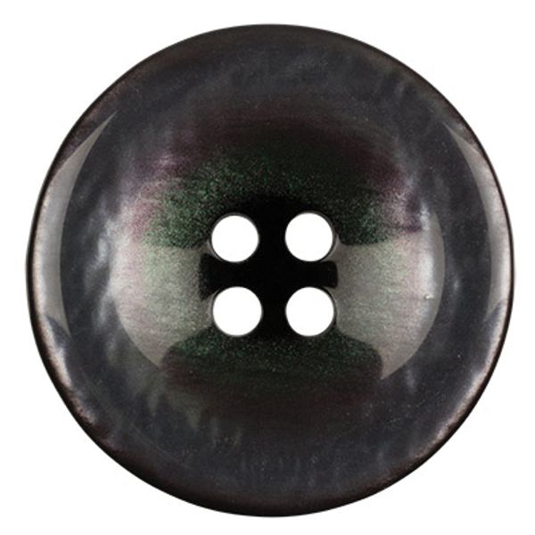 Пуговицы 4 прокола костюмные 15 мм, 24 шт, А008 черный, Gamma XPB 0019