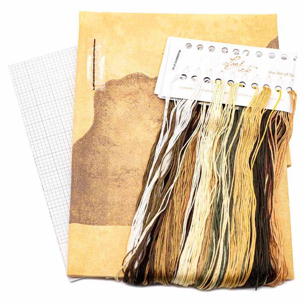 Набор для вышивания нитками Lanarte, Арабская женщина 34х44см