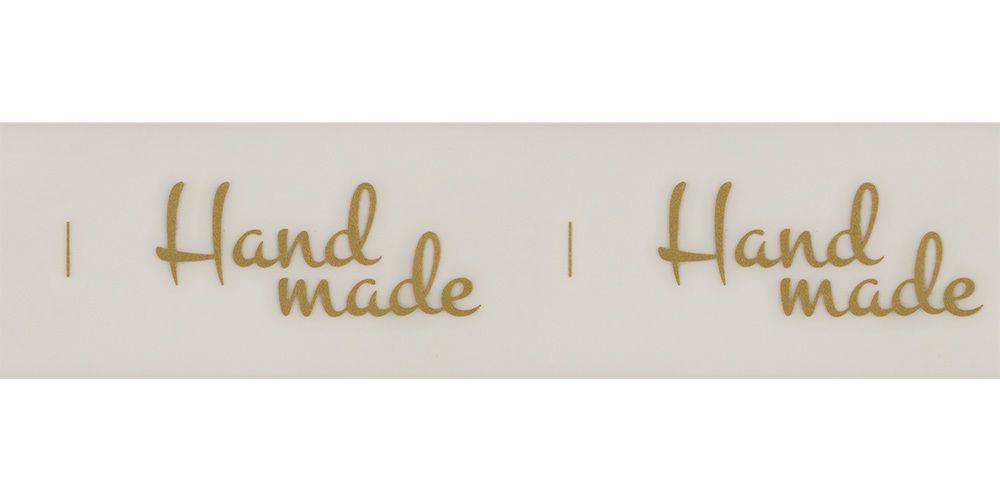 Тесьма отделочная 40 мм, 22.8 м, 02 Hand made/золото, Gamma