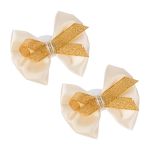 Набор резинок для волос, 10 шт, №01 св.бежевый, золотистый, Cherry Mary DR07059