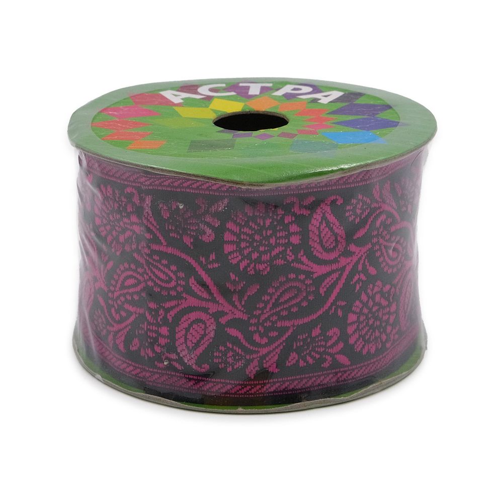 Лента (тесьма) жаккардовая 60.0 мм / 9 метров, Astra&Craft (202-D) SR996