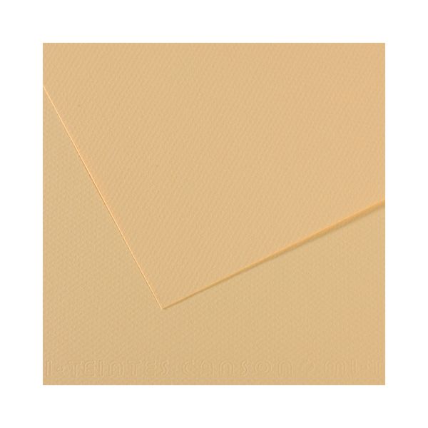 Бумага для пастели 160 г/м², 75х110 см, 25 листов, №407 кремовый, Canson Mi-Teintes C200321127