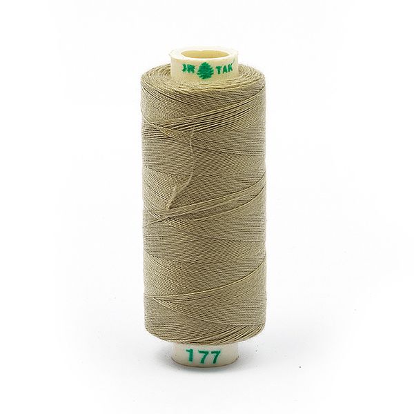 Нитки швейные бытовые Dor Tak 40/2, 366 м / 10 кат., 177 серый