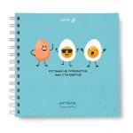 Артбук (Скетчбук), блок белый, жесткая подложка, 200 г/м², 205х205 мм, на гребне 30 л. 2 шт, Круче всех! 01611, Светоч А230