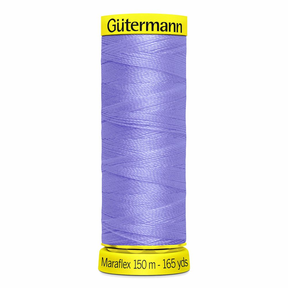 Нитки для трикотажа Gutermann Maraflex, 150м, 631 нежная лаванда, 5 катушек