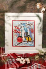 Алмазная (кристальная) мозаика Фрея, Угощайся, друг! 30х25 см