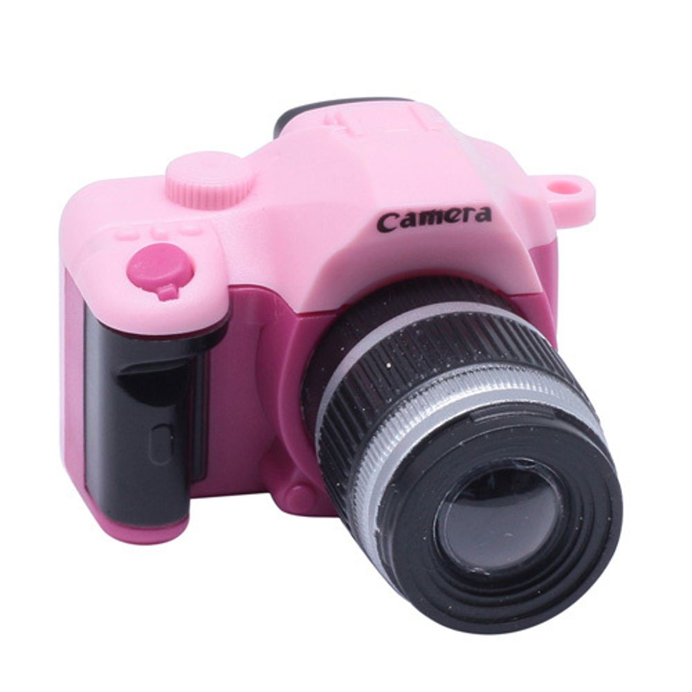 Фотоаппарат для куклы со вспышкой, 45х25х50 мм, 28361 розовый