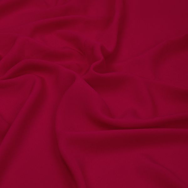 Штапель 110 г/м² 145 см / 2 метра, Vi-30-06, 06 малиновый