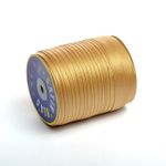 Косая бейка атласная 15 мм / 132±1 метра, BS, 597636, цв.F277 (6455) бежевый