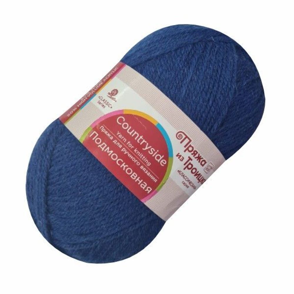 Пряжа Троицкая Подмосковная / уп.10 мот. по 100 г, 250 м, 0275 эльдорадо