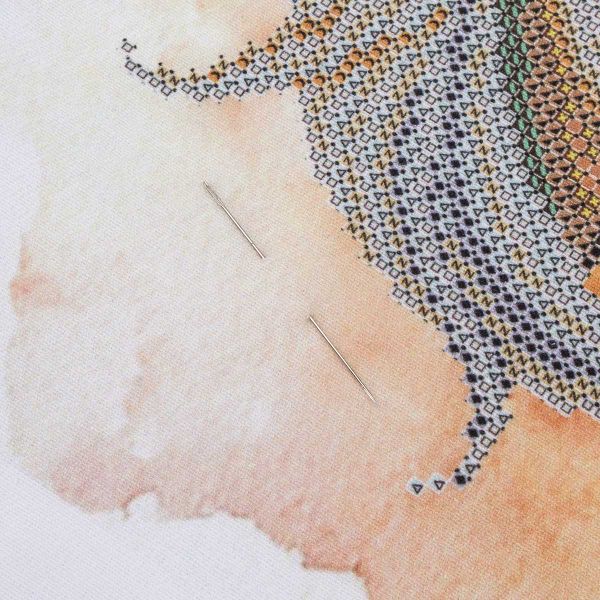 Набор для вышивания бисером Паутинка Б1521, Гнедая 30х40см