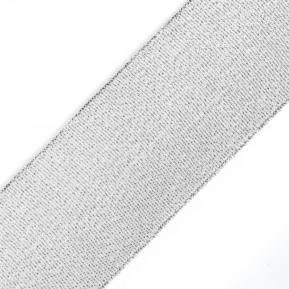 Лента металлизированная 50.0 мм / 22.85±1 метра, цв. серебро, Magic4Hobby