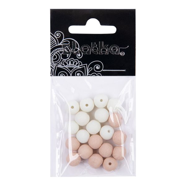 Бусины стекло ⌀8 мм, 100 шт (5х20 шт), №03 ассорти, Zlatka LVBD-02