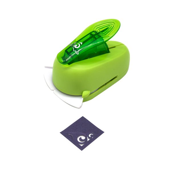 Фигурный дырокол угловой, 2,45 см, Astra&Craft (66 гребешки), CD-99MC