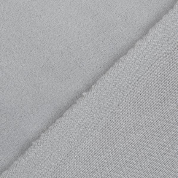 Велюр 240 г/м², 150х185±5 см, св.серый/lt.grey, Gamma VELRN