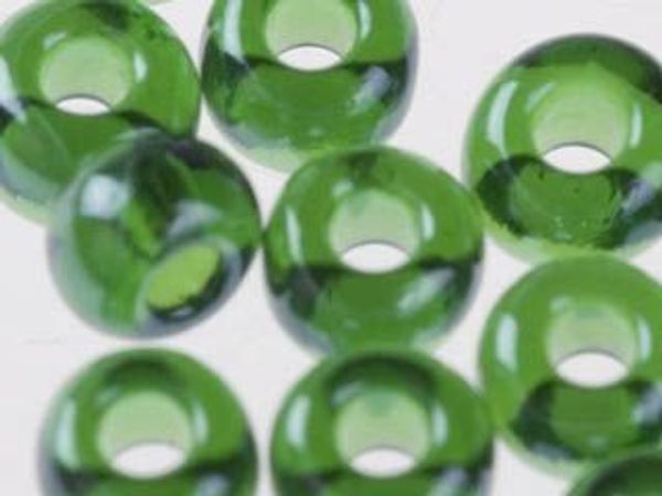 Бисер Preciosa прозрачный с жемчужным покрытием 10/0 (2.3 мм), 1х50г, цв. 56120