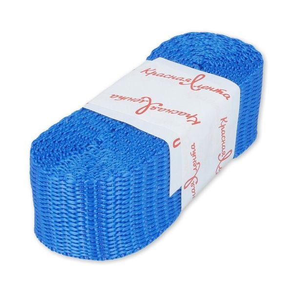 Стропа (ременная лента) 30 мм / 5х2.5 метра, фасовка, василек (синий), 3713 (3075_3590)