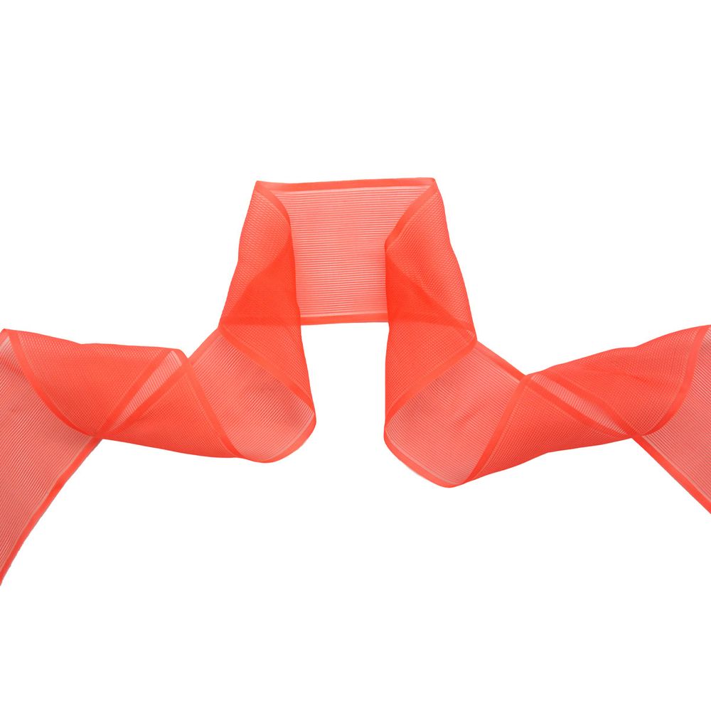 Лента для бантов (капрон) _8 см, 25 м (коралл) С3501