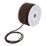 Шнур витой 3мм / 18,29м, 038 темно-коричневый, 1AS-169