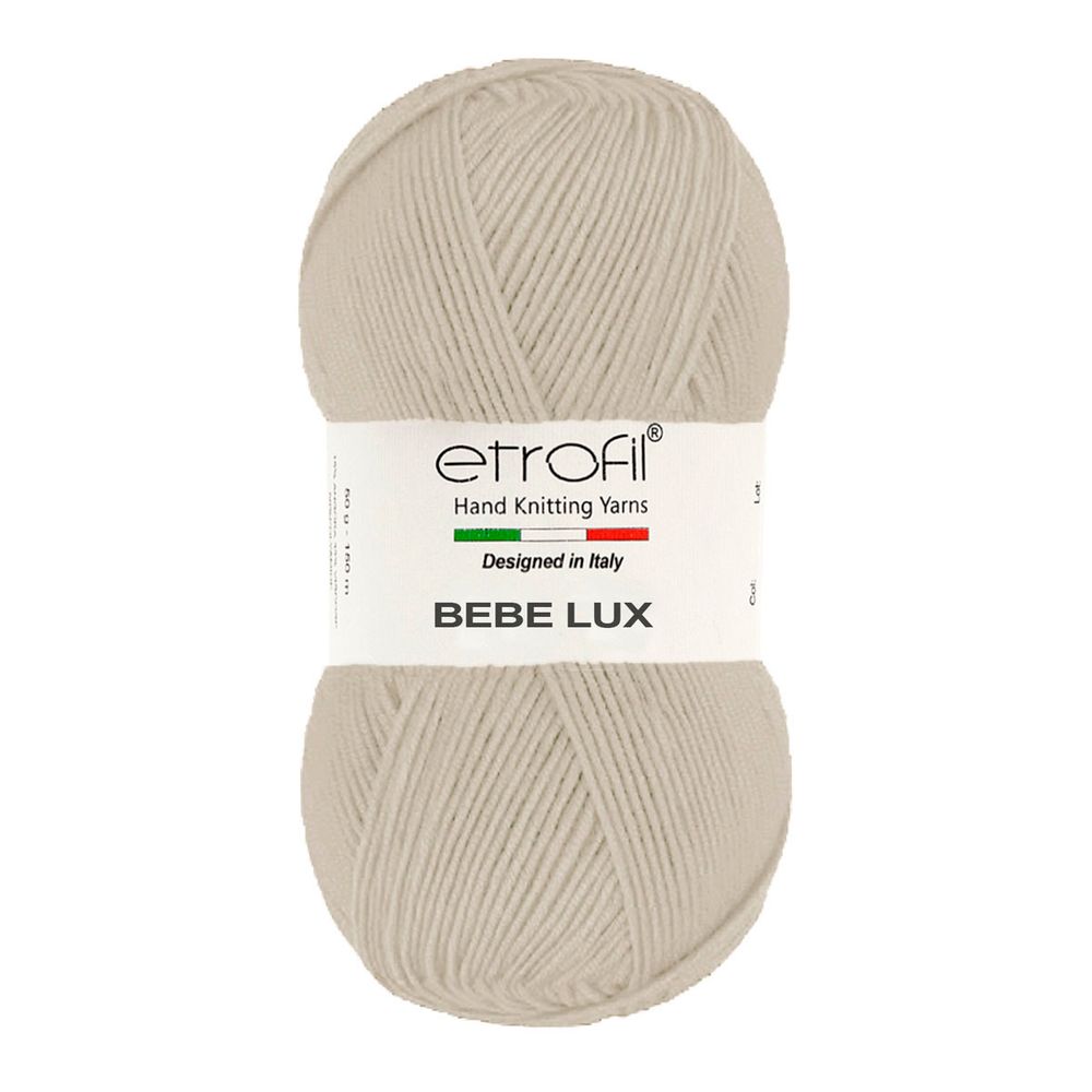 Пряжа Etrofil (Этрофил) Baby Lux / уп.5 мот. по 100 г, 250м, 70725 бежевый