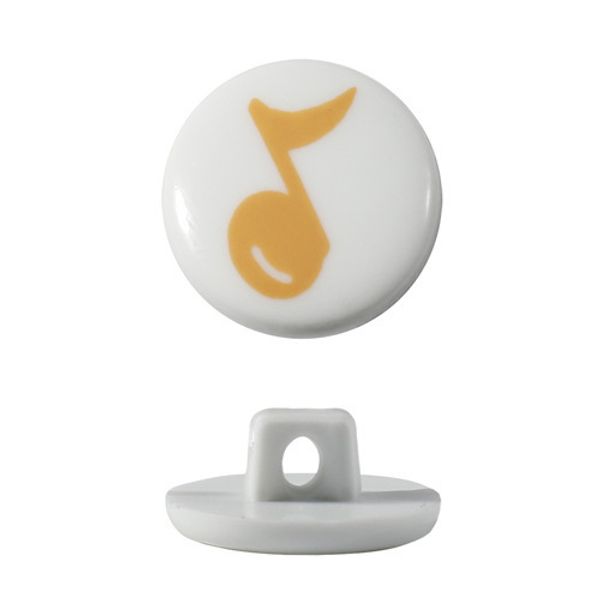 Пуговицы детские Нота (QN108-W2), 36 шт, Magic Buttons