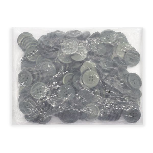 Пуговицы 4 прокола 40L (C190 т. оливковый), 36 шт