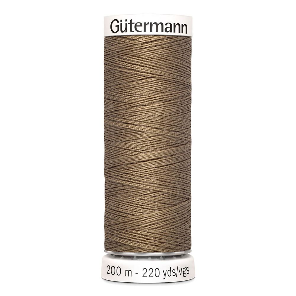 Нитки универсальные Gutermann Sew-all, 200м, 850 зеленовато-бежевый