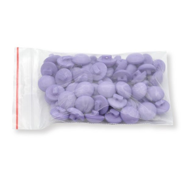 Пуговицы на ножке 18L (11мм), пластик (purple (фиолетовый)), 72 шт, PS20