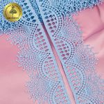 Кружево гипюр (плетёное) 55 мм / 13.71 метров, TBY.SUN.01, цв.F183 голубой