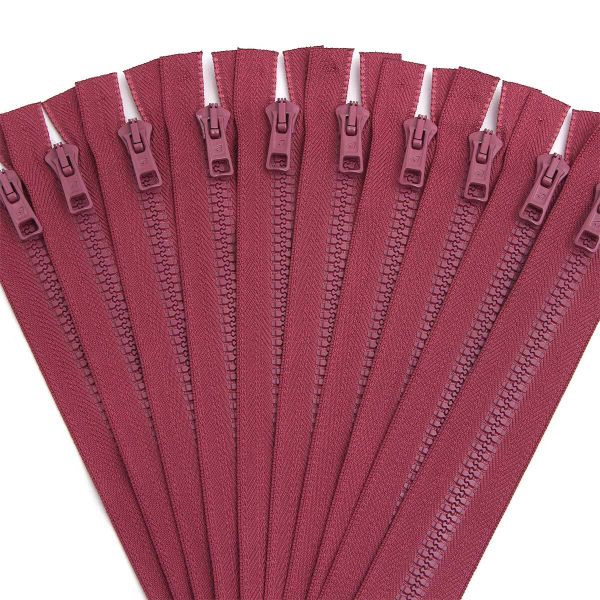 Молния трактор Arta Т6 (6 мм) 1 зам., н/раз., 18 см, цв. 025 ст.роза, уп.10 шт