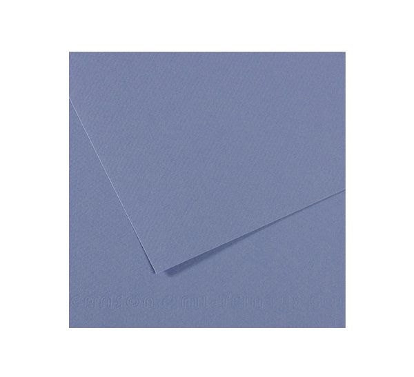 Бумага для пастели 160 г/м², 75х110 см, 25 листов, №118 холодный голубой, Canson Mi-Teintes C200321597