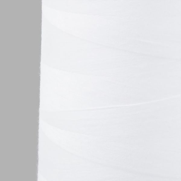 Нитки швейные Euron mH 40/2, 5000 ярд, 1538 молочно-белый, 1 катушка