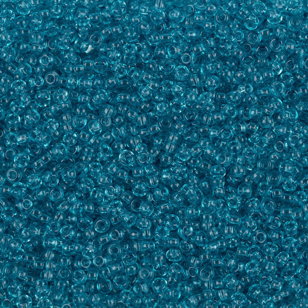 Бисер Preciosa круглый 10/0, 2.3 мм, 500 г, 01133 (Ф332) голубой